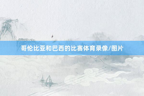 哥伦比亚和巴西的比赛体育录像/图片