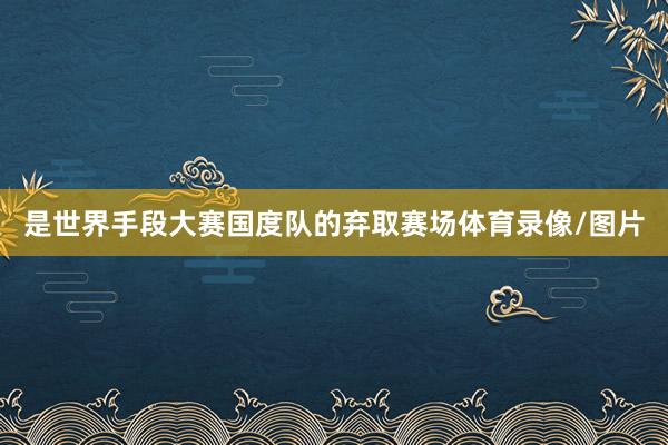 是世界手段大赛国度队的弃取赛场体育录像/图片