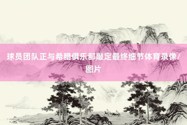 球员团队正与希腊俱乐部敲定最终细节体育录像/图片