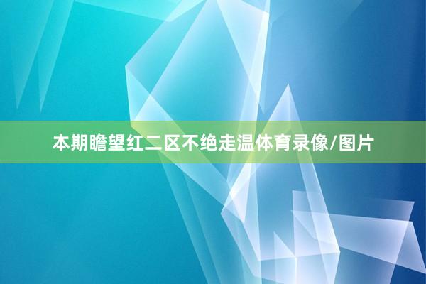 本期瞻望红二区不绝走温体育录像/图片