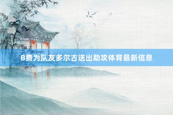 B费为队友多尔古送出助攻体育最新信息