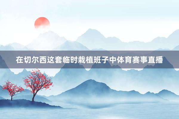 在切尔西这套临时栽植班子中体育赛事直播