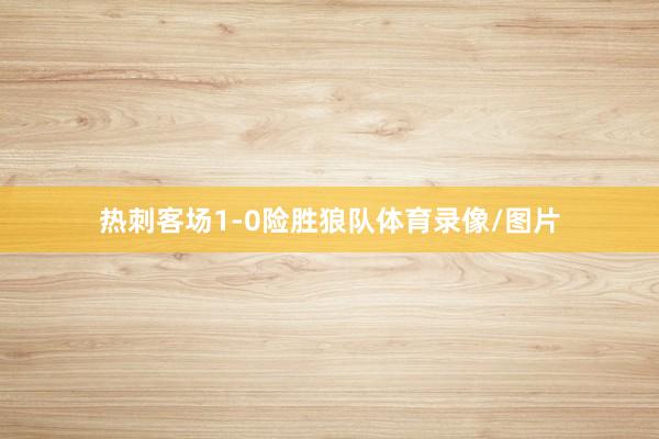 热刺客场1-0险胜狼队体育录像/图片
