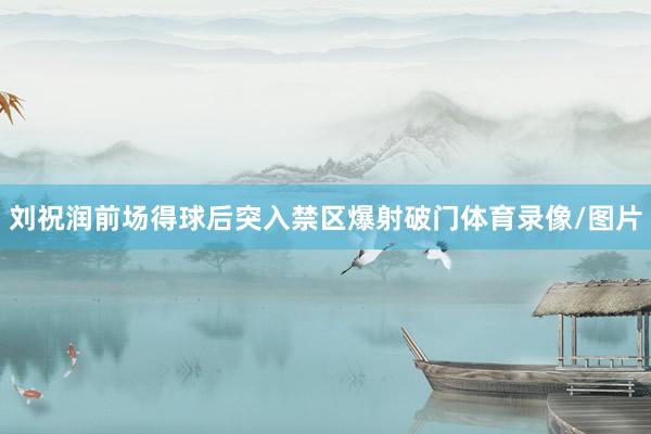 刘祝润前场得球后突入禁区爆射破门体育录像/图片